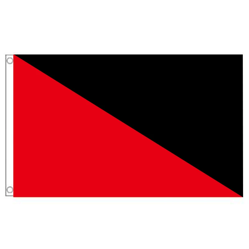 

90*150cm Anarchy Anarcho flag with Communist Anarcho Syndicalism Flag