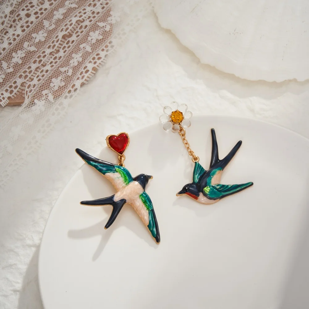 

Earring For Women zinc alloy Funny Cute Girls Gift Eardrop Kids Animal Drop Dangle Jewelry Gifts Accessory