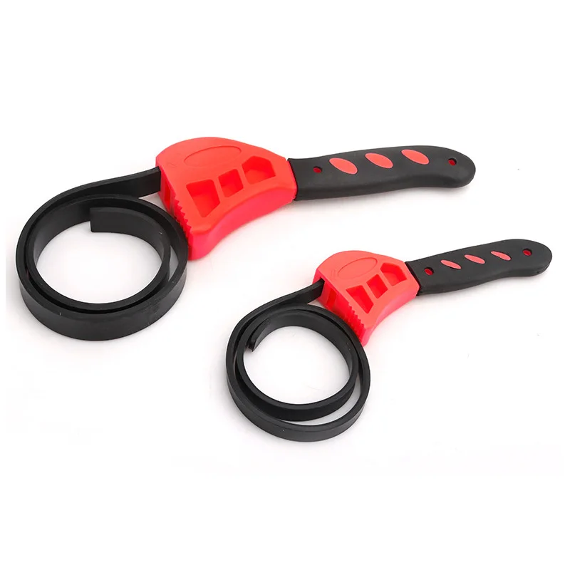 Imagem -06 - Filtro de Óleo Ajustável Spanner Strap Opener Tubulação de Água Ajustável Multifuncional Remoção de Cartucho Desmontagem Belt Wrench Tools 8