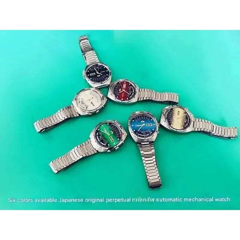 New Japanese Double Lion Fully Automatic Mechanical Perpetual Calendar Watch