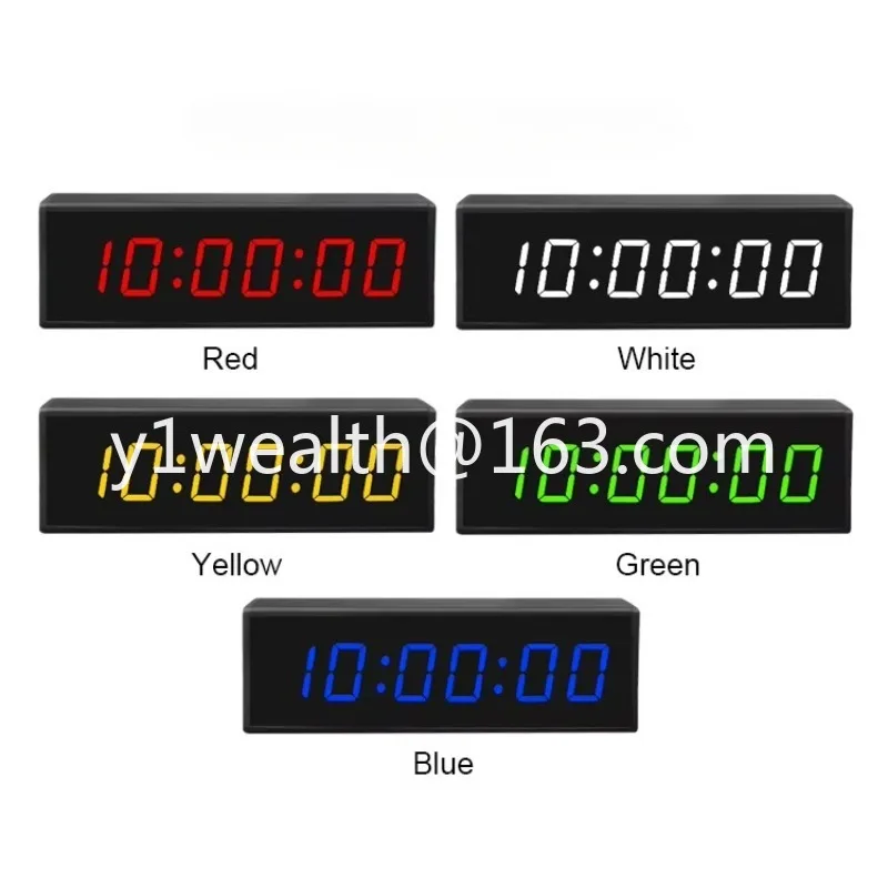 High quality LED Digital Display Game Countdown Timer with Buzzer for Game Nights Industrial Classroom Activities