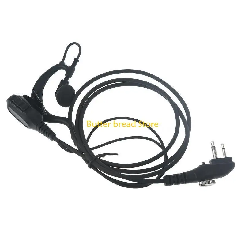 W89C PTT Earphone Earpiece Microphone for HYT TC-500 TC-518 TC-500S Radios Durable