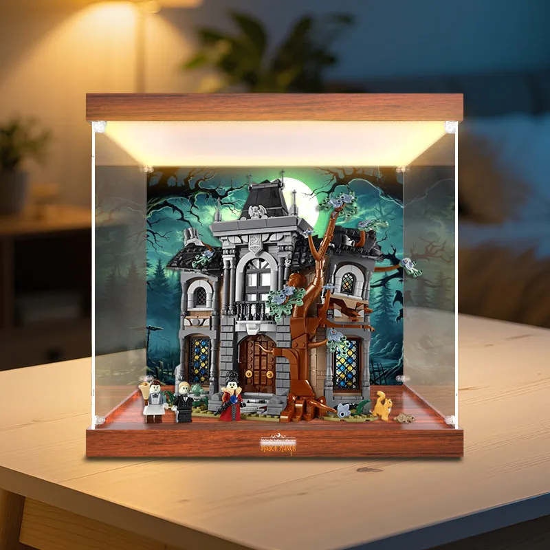 Suitable for Lego 11383 building model acrylic display box, transparent dust-proof storage container，Model Not Included