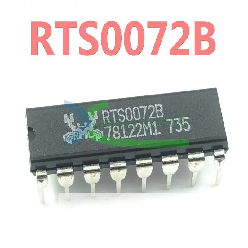 REALTEK-RTS0072B DIP-16 صوت, جديد, 1 قطعة