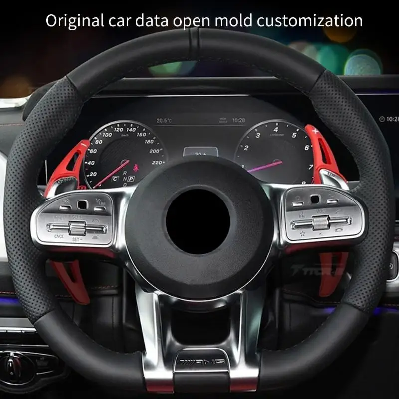 G7NA Für A45 CLA45 GLE63 GLS63 SL63 Paddle Shifter Extensions Lenkrad verlängert – Detail 8