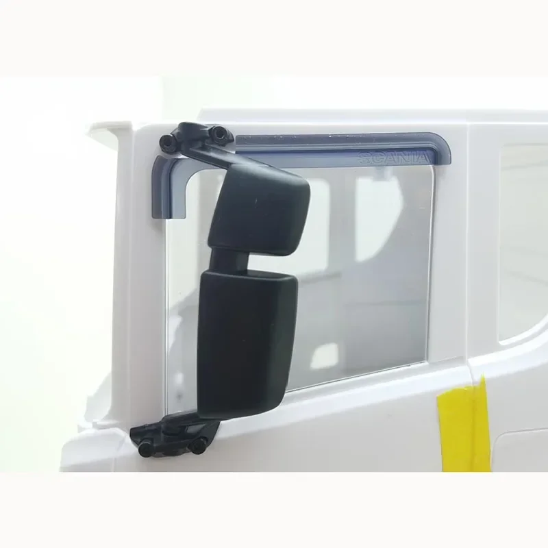 Para 1/14 tamiya rc caminhão scania 770s 56368 carro peças diy plástico chuva brilho yumei