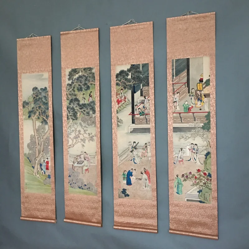 pintura-antigua-de-imitacion-coleccion-de-pintura-tradicional-china-imagen-de-alta-imitacion-del-palacio-tang-yin-yunqu-mura-cuadruple