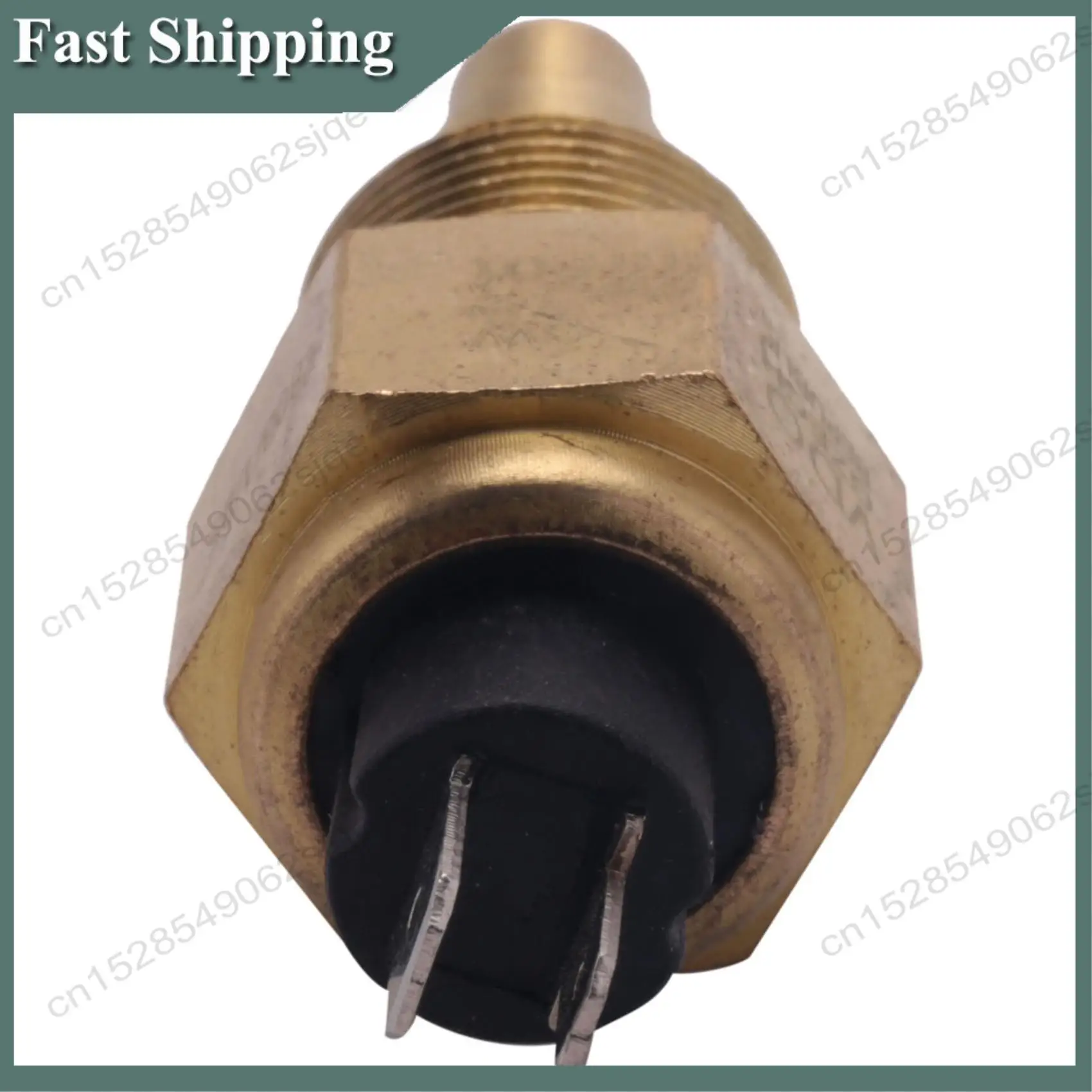-ABKM Vdo 1/2 Npt 21Mm Rosca Sensor de temperatura do óleo do motor Sensor de temperatura da água para conjunto gerador