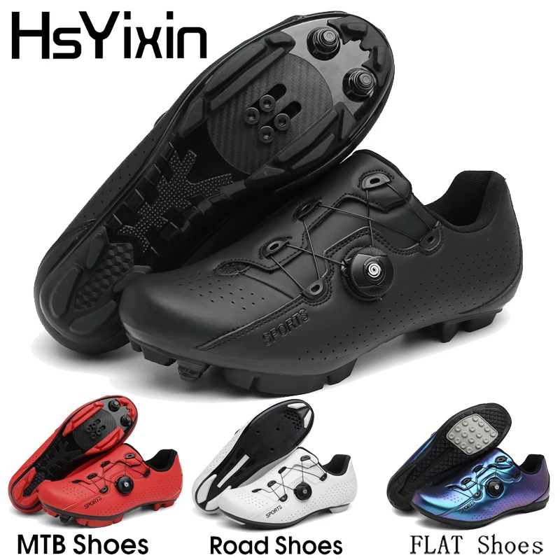 

Профессиональные велосипедные кроссовки HsYixin для MTB и шоссейных велосипедов, обувь для езды на горных и шоссейных велосипедах, плоские кроссовки для MTB и шоссейных велосипедов
