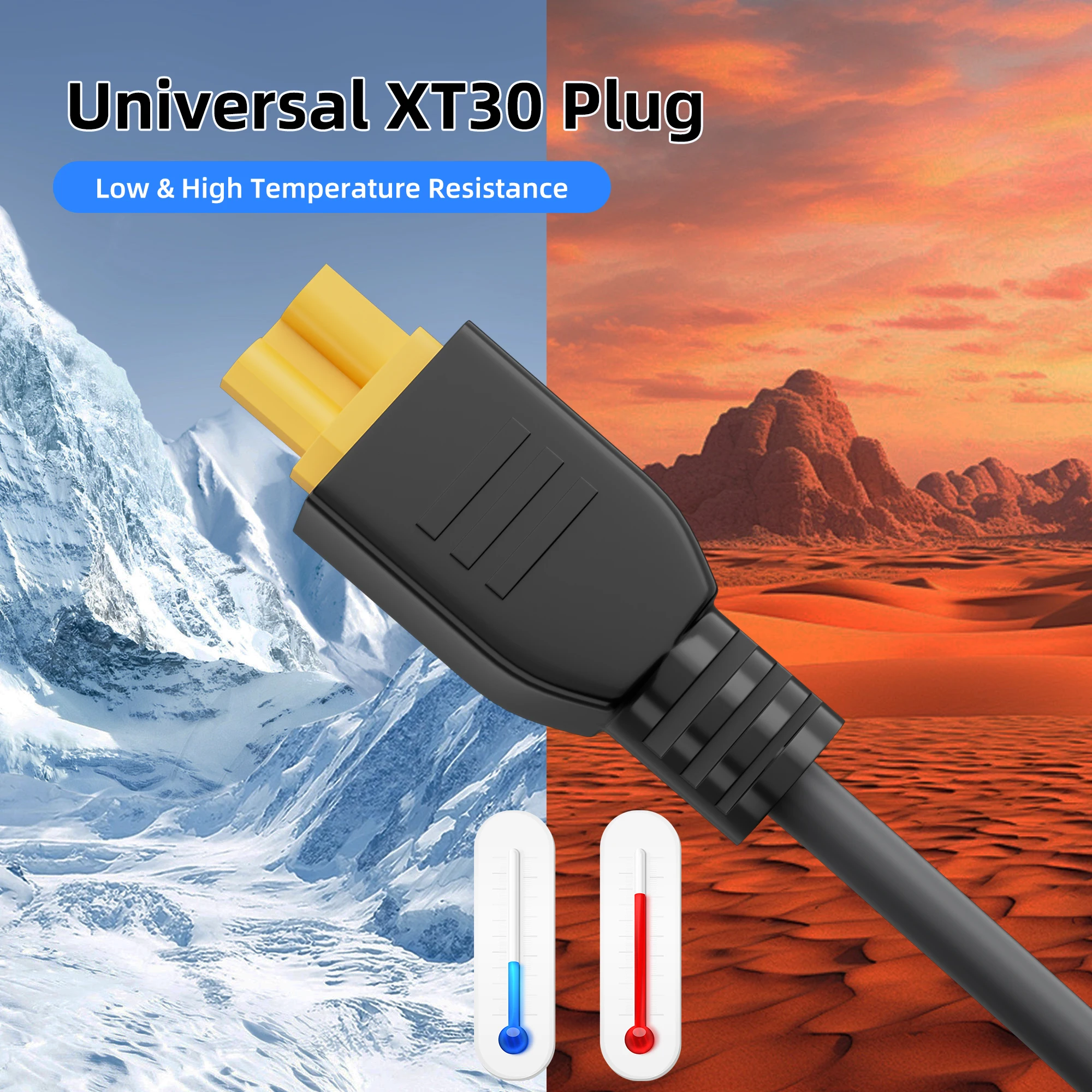 Starlink Mini Power Cable XT30 to DC Adapter 1M Starlink Mini XT30 Connector to DC5521 Waterproof Plug Power Cord 5.5x2.1MM