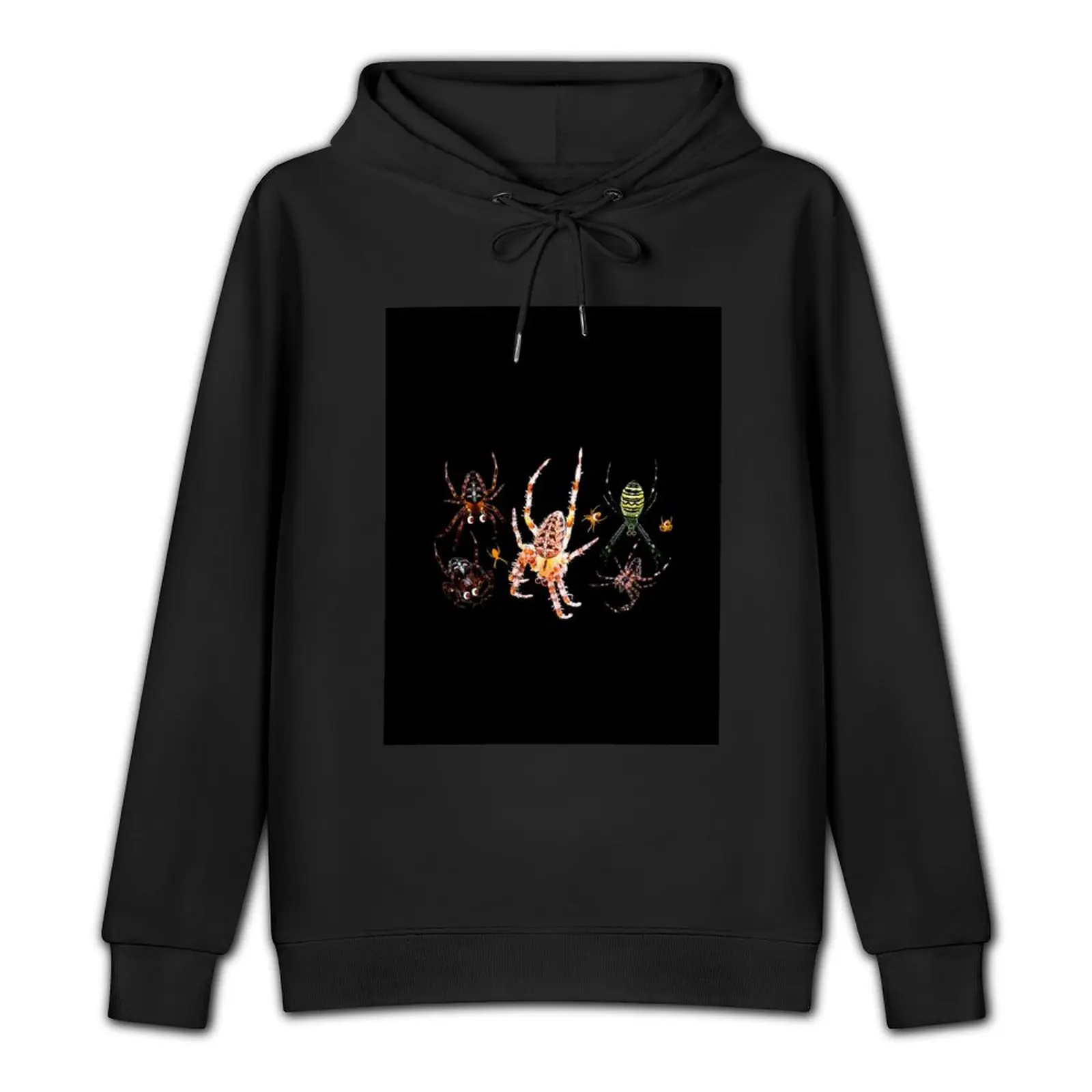 Creepy Spiders - Cute Arachnid Halloween Gifts Pullover Hoodie korean clothes men wear men's clothing new in hoodies and blouses