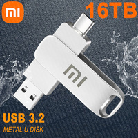 Xiaomi 16TB U Disk Pen Drive Usb 3.2 Super High Speed Metal Transfer Flash Drive 8TB Waterproof Type C Disk SSD USB Drive Disk