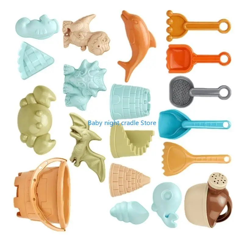 Đồ chơi bãi biển J2ff dành cho trẻ mới biết đi trẻ sơ sinh Sand Molds Sandy Sand Spade Gadgets