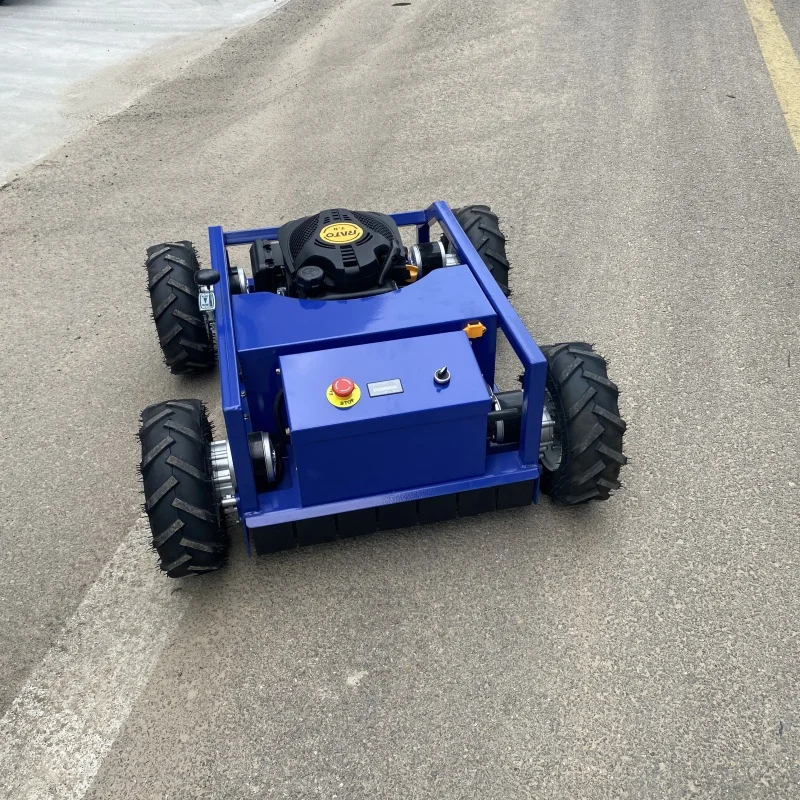 Self-Propelled Robot Lawn Mower Euro V Emission Remote Controlled Customizable Lawn Care Equipment CE Certified