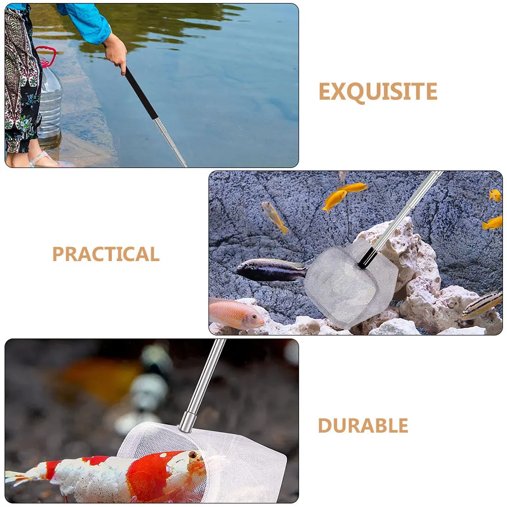 rede-de-pesca-dobravel-compacta-2-pecas-aco-inoxidavel-rede-telescopica-malha-fina-amigavel-para-peixes-para-pesca-em-agua-doce-e-salgada