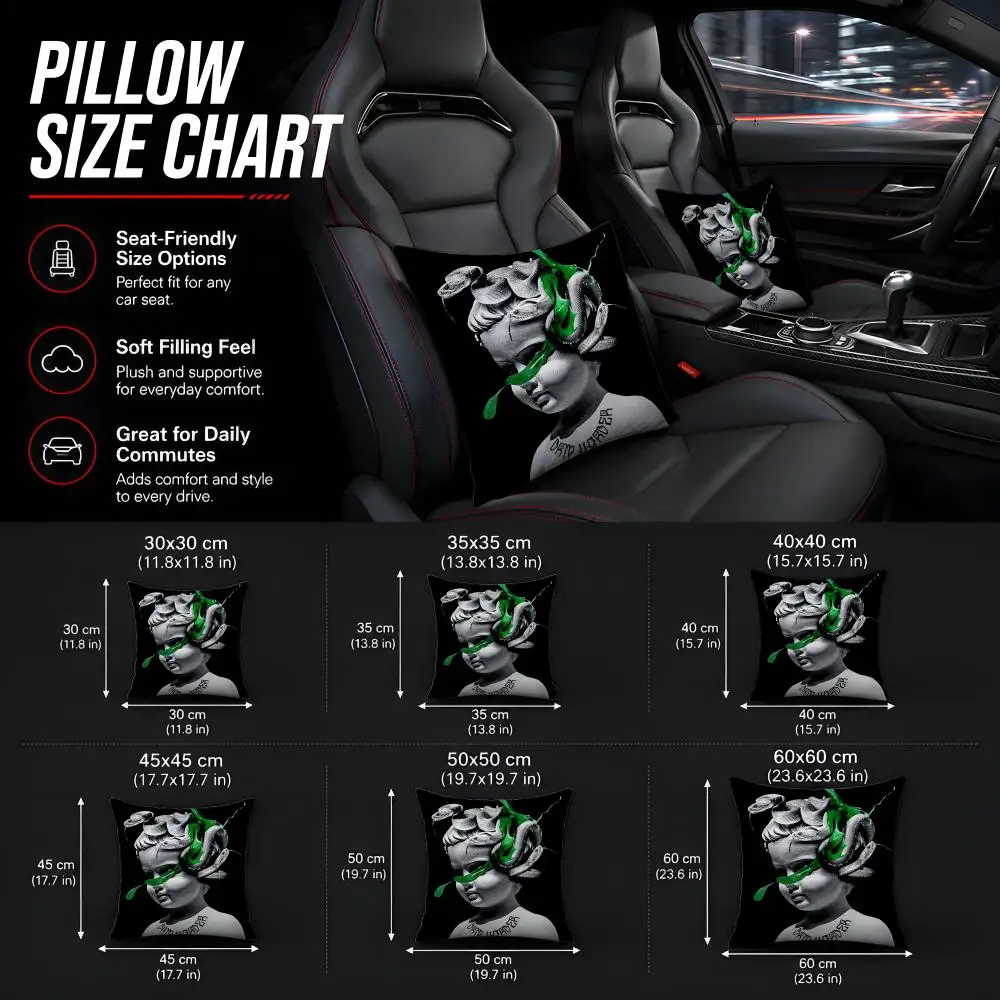 Rapper Gunna Trendy Cushion Practical Reusable Chic Fine Workmanship Small Space Upgrade Cover