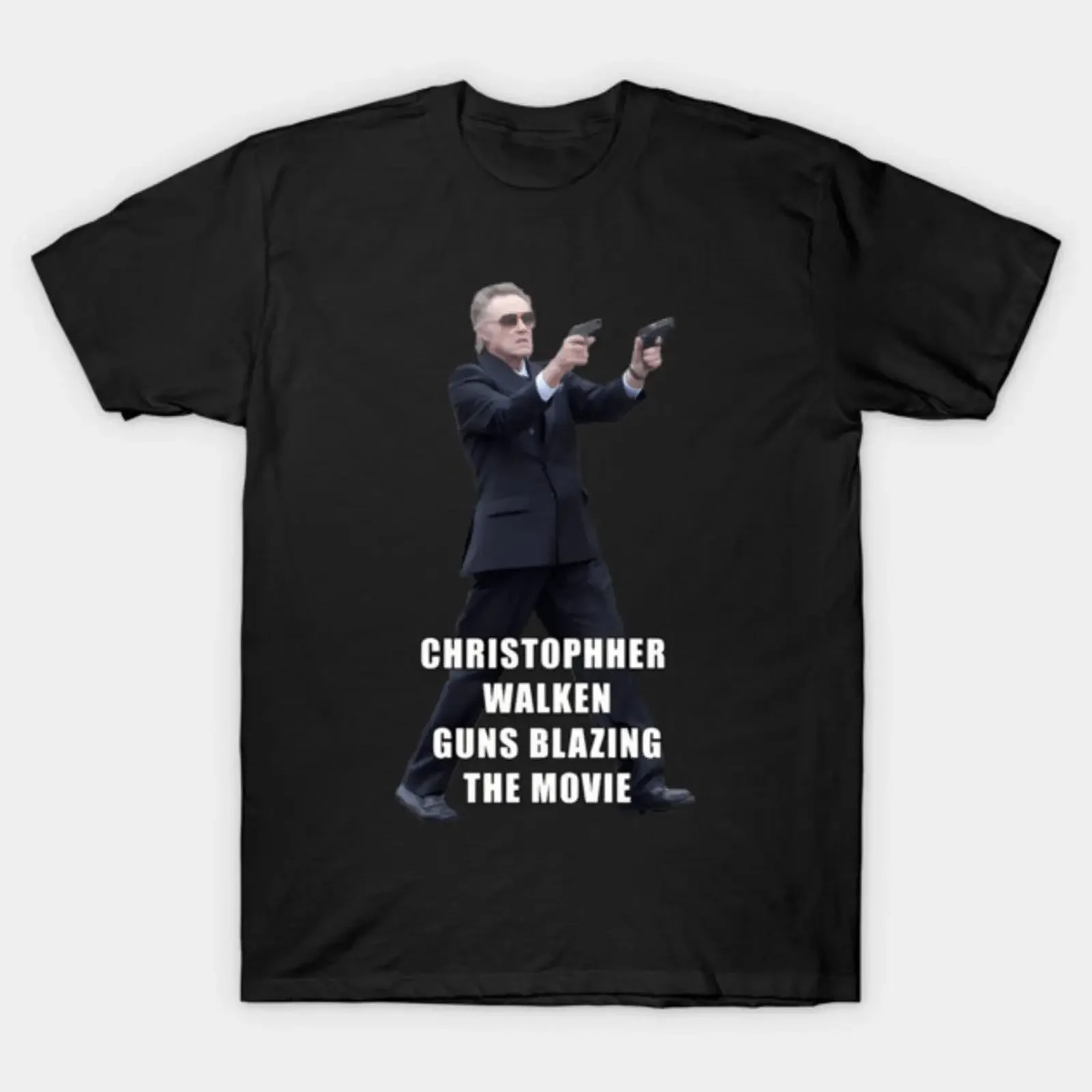 Funny Christopher Walken Classic T Shirt vintage Washed Versatile Unisex Stretched designer clothes Comfortable Slightly Soft