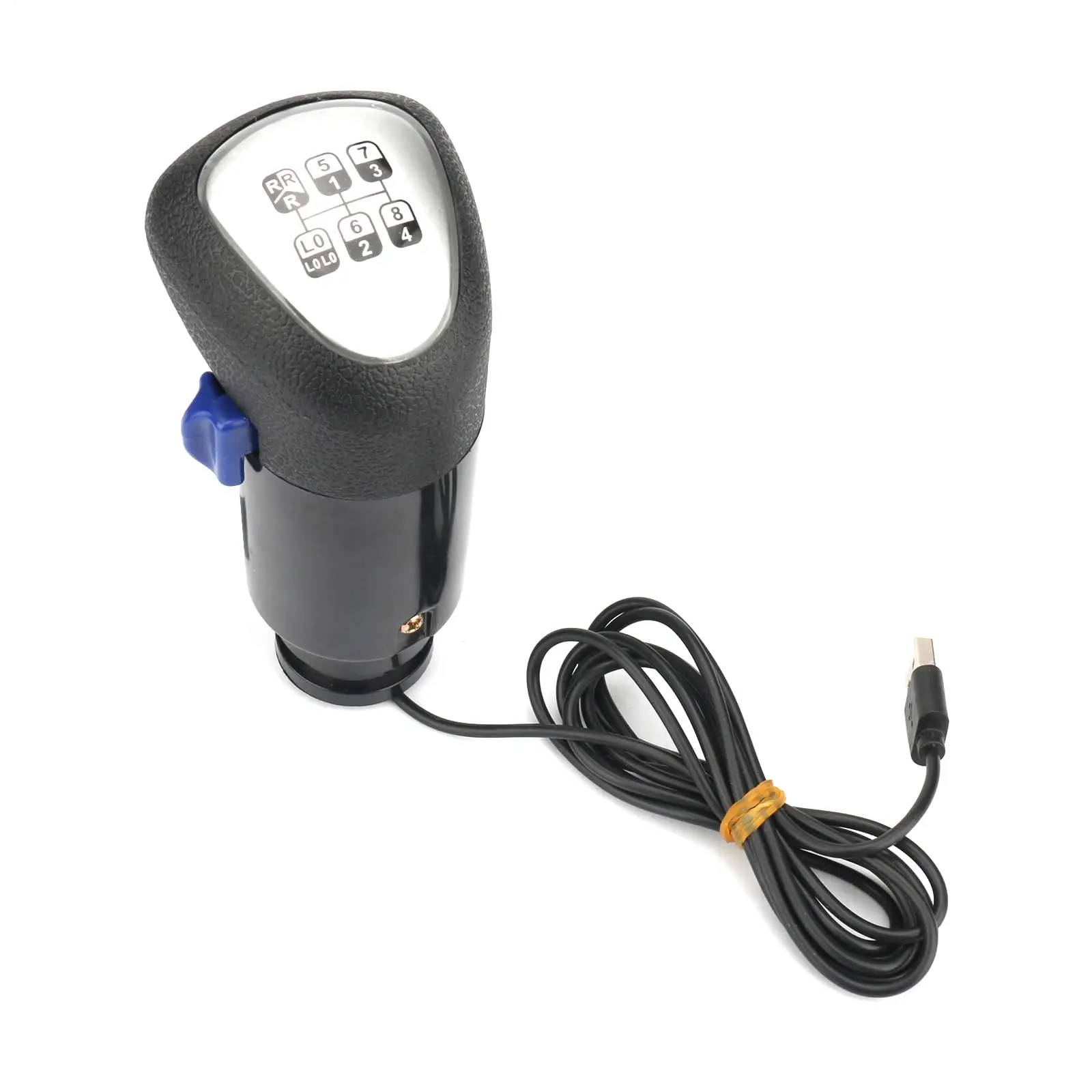 

Ручка переключения передач USB, черная, 1 шт., для Logitech G27 G29, Tumost TH8A TH8S, Lystar A7, симулятор гоночного грузовика для ПК, USB-переключатель передач