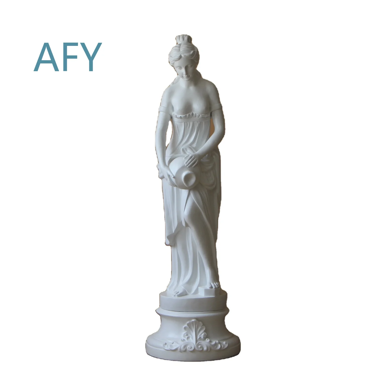 Premium Art Model Resin Fiberglass Sculpture for Michelangelo David Statue Angle Marble Outdoor Decorative Ornament Garden