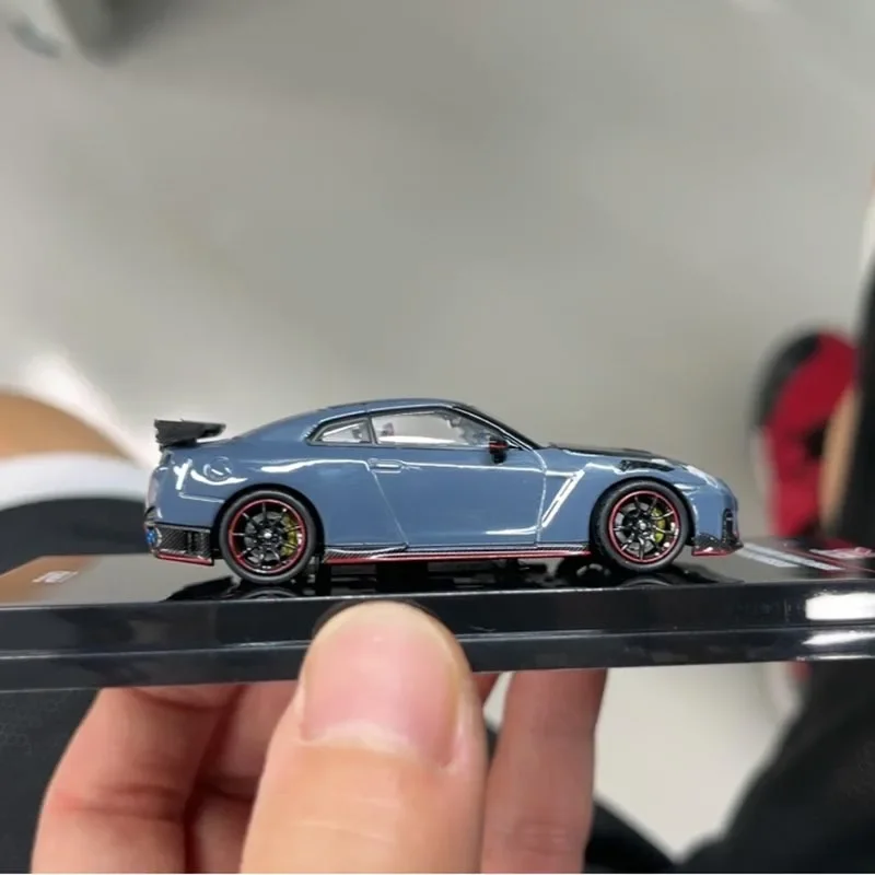 INNO Diecast 1/64 Scale Nissan Alloy Car Model Nissa GTR R35 Car Model Collectible Toy Simulation Gift Souvenir Display