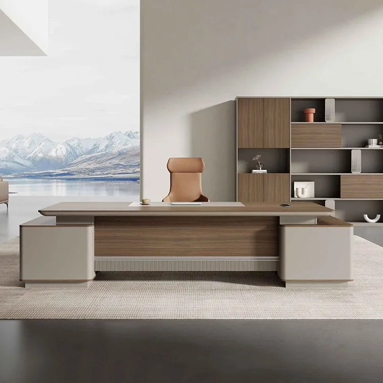 

Boss table, desk, modern simplicity, new office in 2025, high-end class desk, president's desk, desk