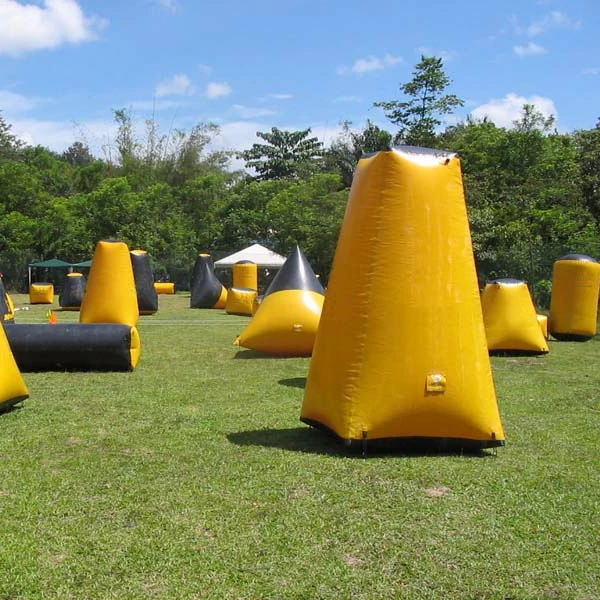 Inflatable Paintball Bunkers Air Bunkers Cylinder Paintball Bunker Inflatable Equipment Laser Tag for Sale