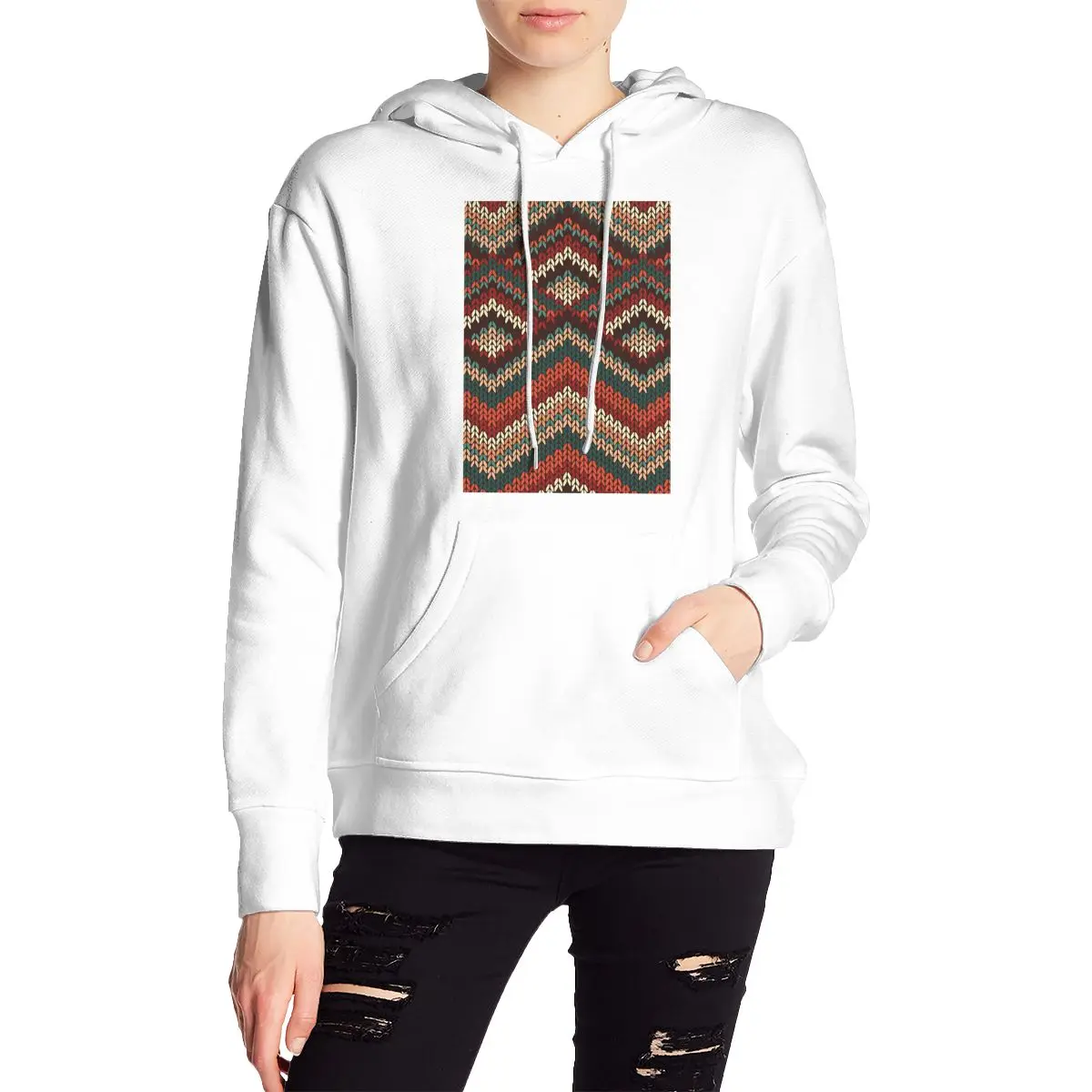 

Amazigh Foutha Kabyle средиземноморский берберский пуловер с капюшоном и драгоценными камнями, осень-зима, мужские и женские толстовки для пар, топы с длинными рукавами