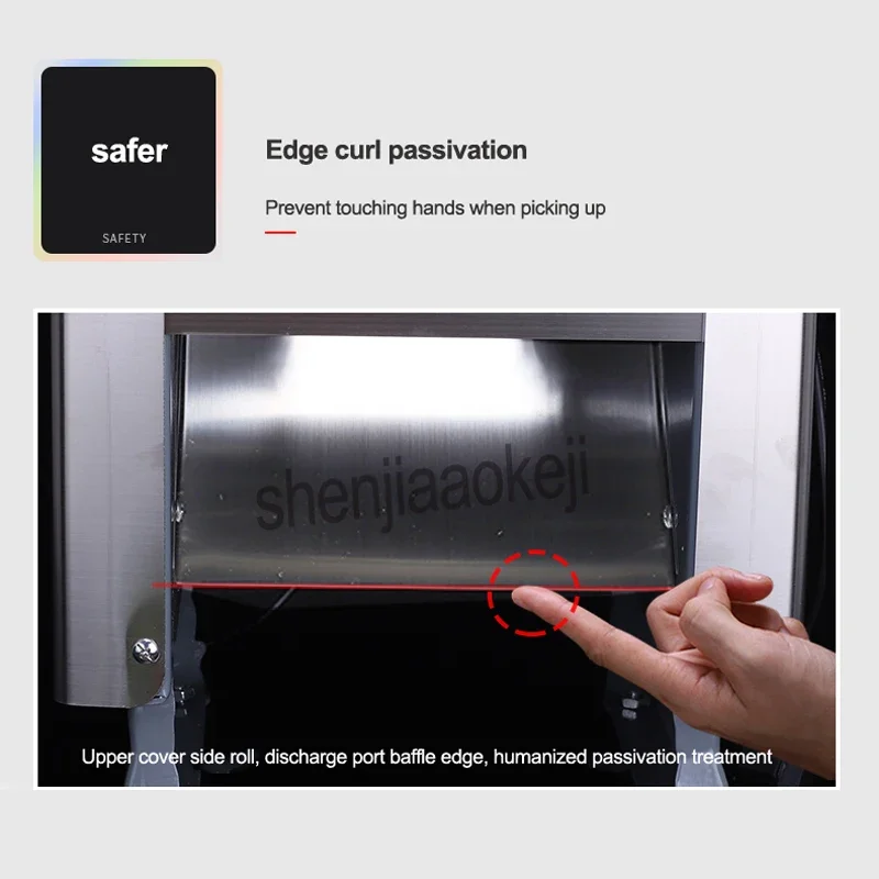 200Kg/H trancheuse à viande maison automatique Machine de découpe de légumes KL-85 tranche de poisson commerciale tranche de viande électrique 2.5/3.5/5/7/10MM