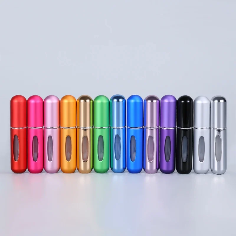 5/8 ml Hervulbare Parfum Spray Verstuiver Aluminium Parfum Spray Geur Pomp Parfum Verstuiver Hervulbare Mini Fles voor Reizen