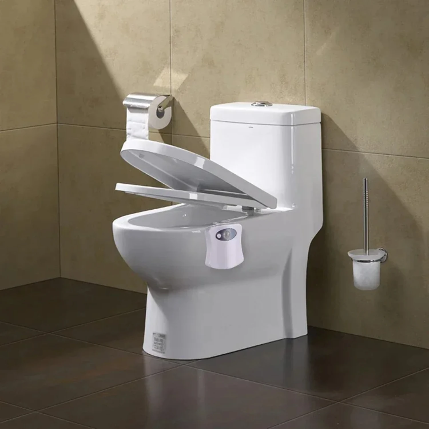 Waterproof Toilet Seat Lamp Smart PIR Motion Sensor Night Light Backlight WC Lighting  Lamps Lights