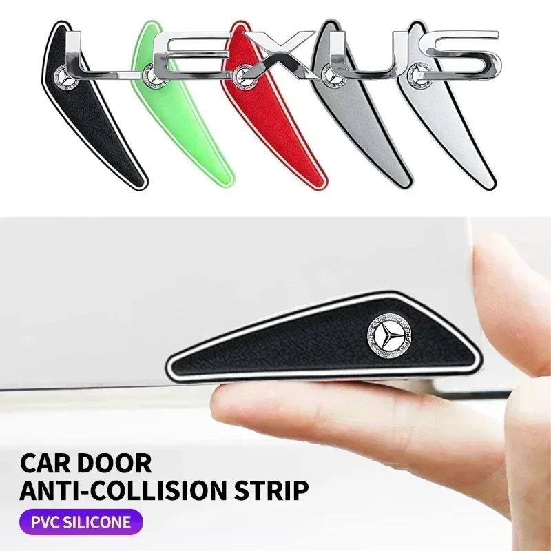 

4pcs Car Door Rearview Mirror Edge Guard Protection Strip For Mercedes Benz W220 W205 W211 W212 GLC GLS AMG W203 Accessories