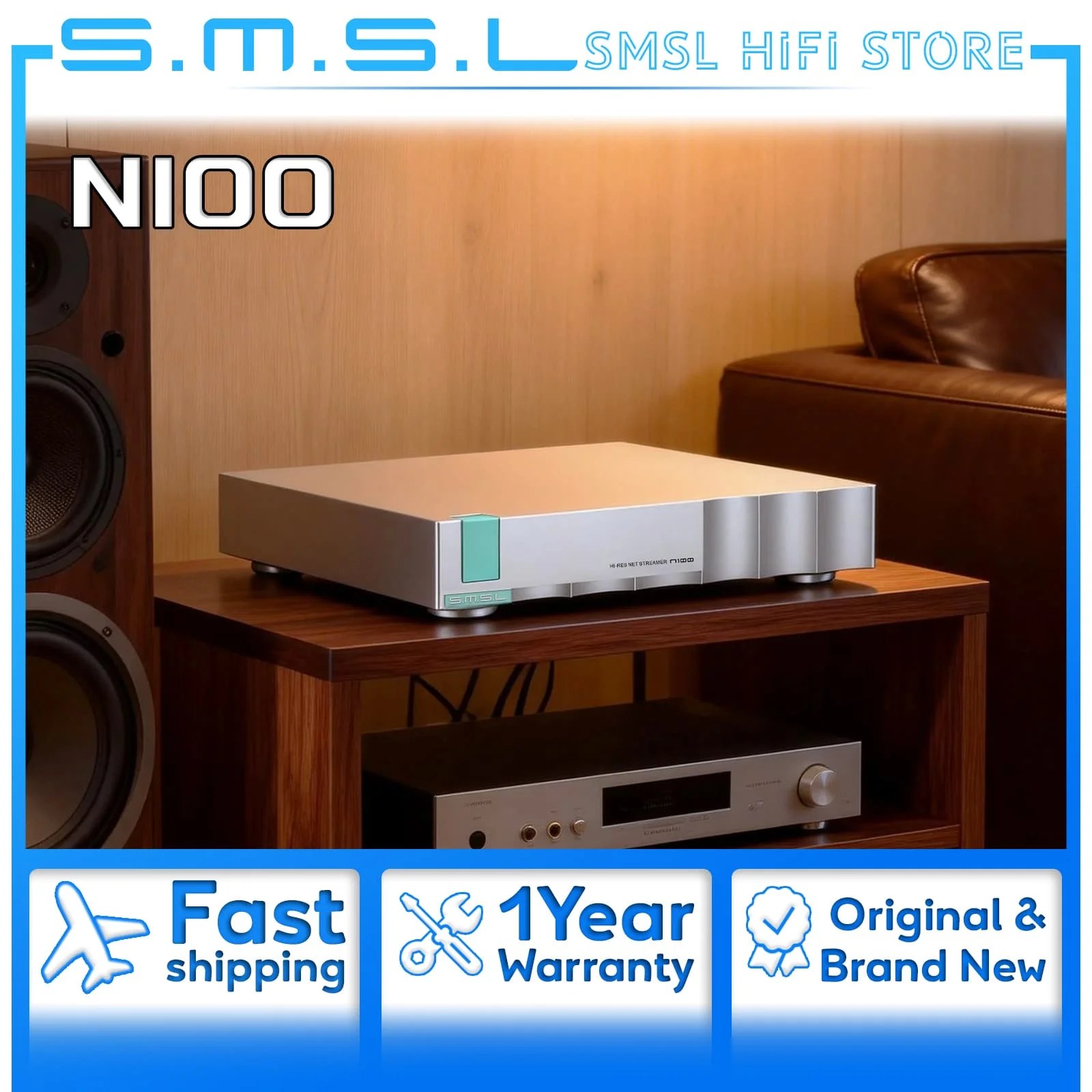 Smsl N100 Hi-Res Ne…