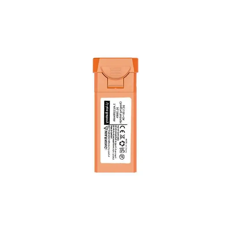 Drone L900 Pro SE Battery 7.4V 2200MAH Lipo Battery for L900 Pro Se Max Drone Quadcopter Original Battery Black Grey Orange view 3