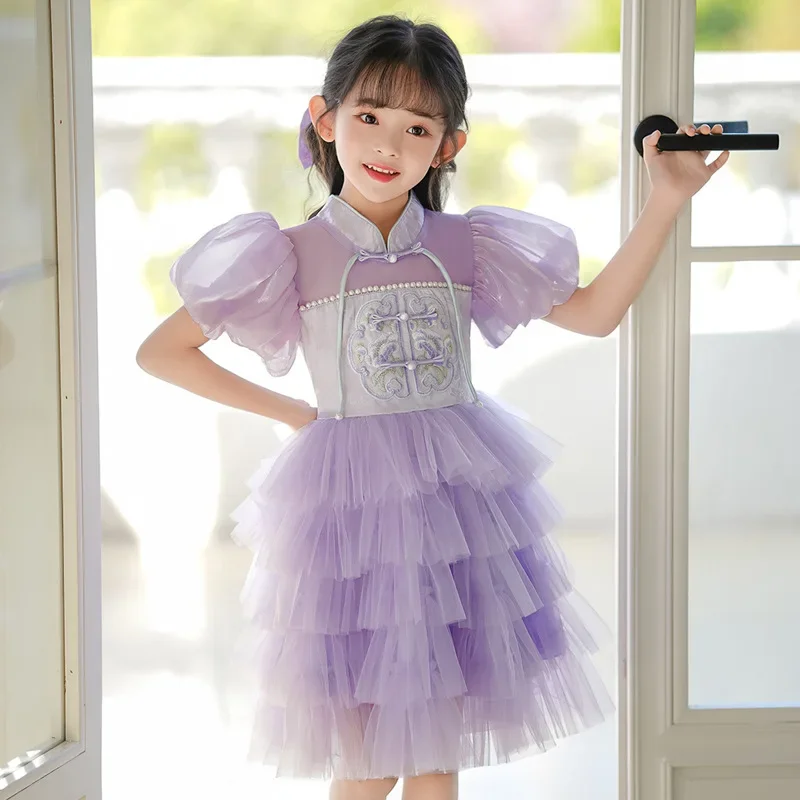 فستان أنيق للفتيات فستان حفلات الزفاف 12 سنة فساتين Quinceanera 2025 فستاين سهرة/فساتين الحفلات فساتين الفتيات على عرض التسوية