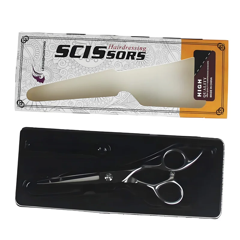 プロの理髪はさみバッグ 6 または 7 インチ 1 個はさみ収納袋理髪ホルスターポーチホルダー梱包箱