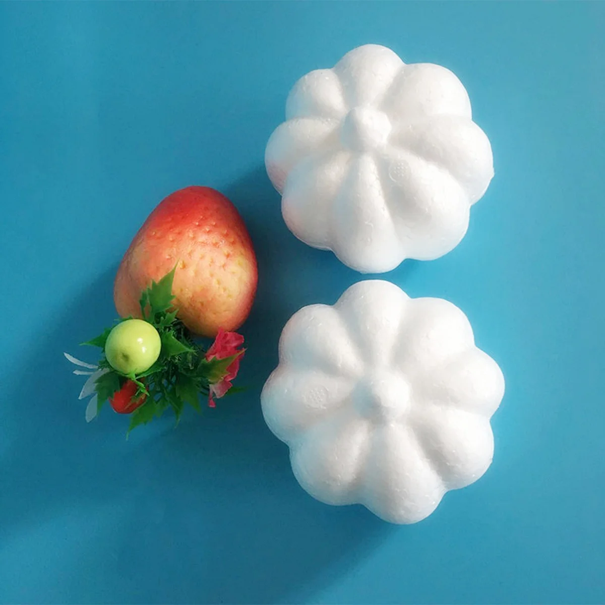 

5pcs Foam Pumpkin Decorations Realistic Simulation Mini Pumpkins For Home Party Halloween Decoration Kids Photography Props Fake