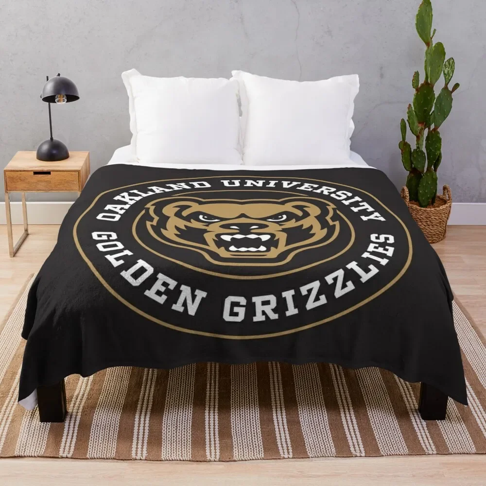 

Oakland - Circle Throw Blanket Hair Blankets Sofas Of Decoration Summer Beddings Blankets