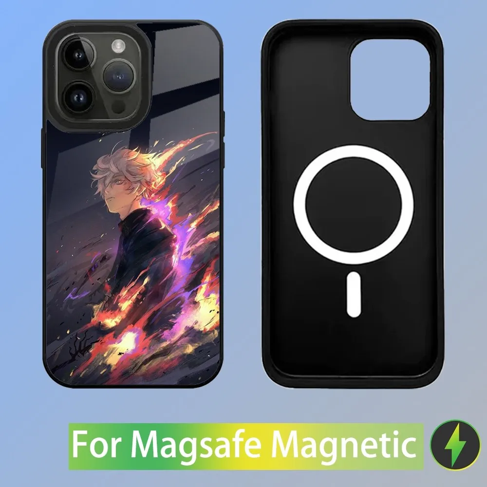 Hell S Paradise Jigokuraku Phone Case For iPhone 15,14,13,12,11,Plus,Pro,Max Mini Magsafe Magnetic Wireless Charging