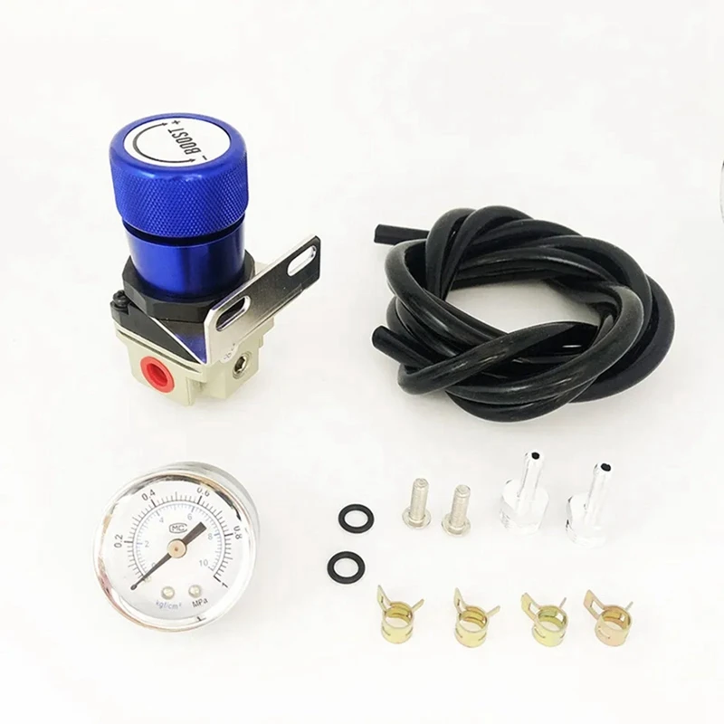 Blue JDM Universal Manual Turbo Boost Controller 1-150 PSI Gauge For SR20DET SR