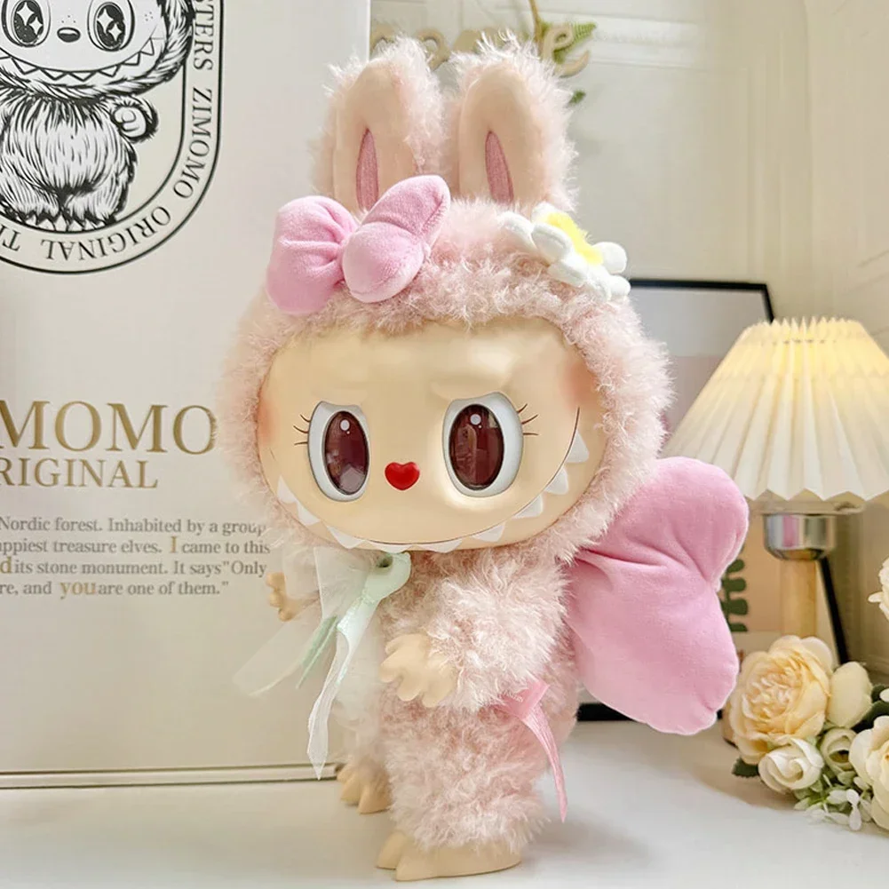 Ropa de muñeca de peluche de 38cm, accesorios de atuendo para Corea Kpop Exo Labubu Idol para muñeca MOKOKO, vestido de novia, traje, ropa de regalo