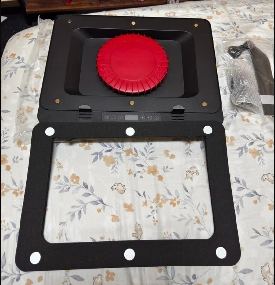 High Pressure Laptop Cooling Pad with 14cm Fan for Up To 18 Inch Notebook Dust Proof Base 36W