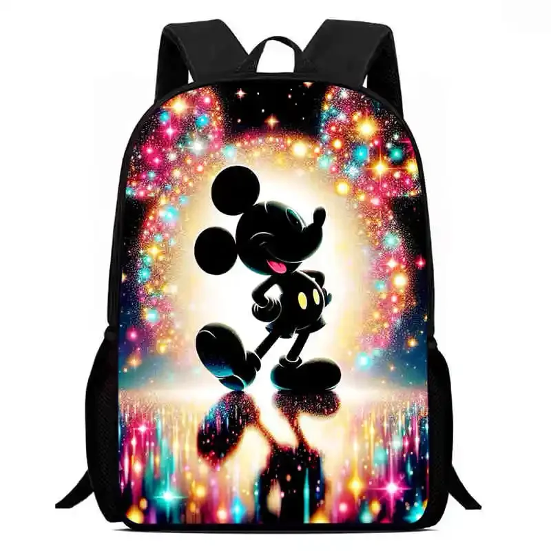 

Школьный рюкзак Disney Mochila, детская школьная сумка с Микки Маусом для девочек и мальчиков, прочный и легкий детский рюкзак для