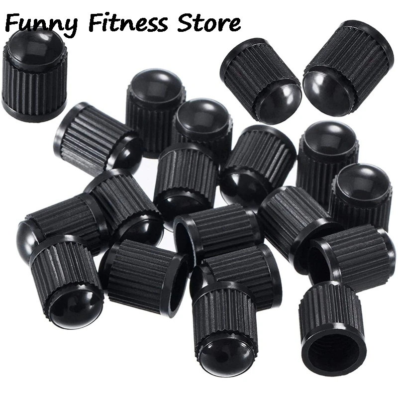 20PCS Plastic Valve Cap Motorcycle Bicycle Car Tire Wheel Universal Tube Cover Air Valve Caps Bike Stop Hat Mini Useful Tool