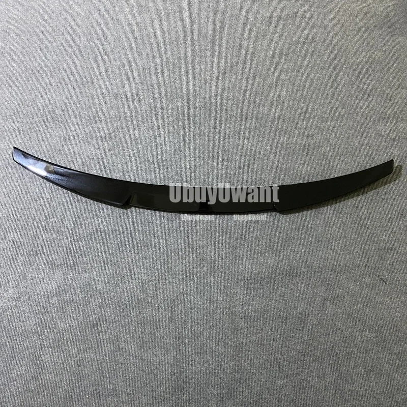 Für Audi A4 S4 B8 B8.5 Limousine 2009-2016 M4-Style Heckspoilerlippe aus ABS in Schwarz, Kofferraumdeckel, Heckspoilerabdeckung, Auto-Styling – Detail 5