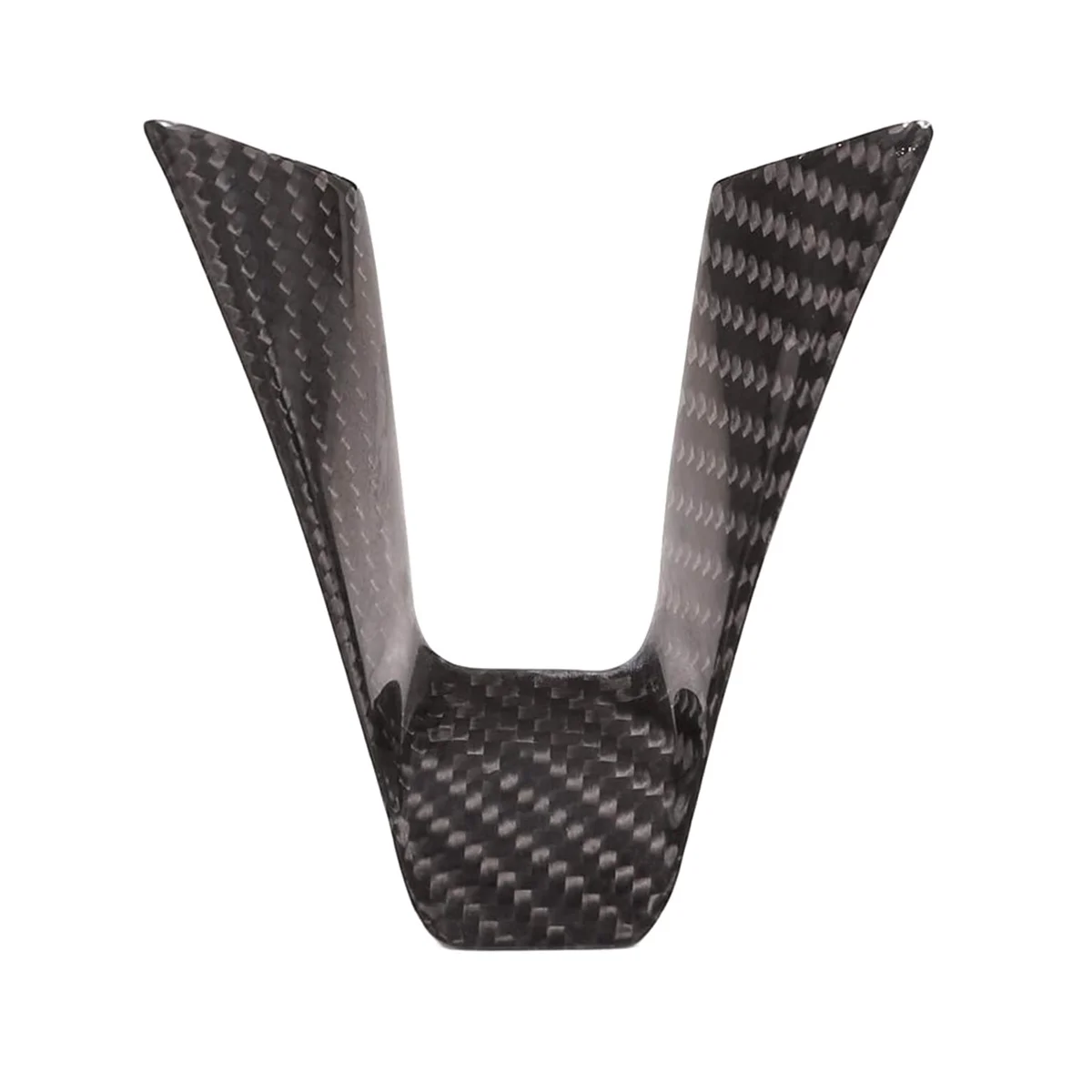 

Steering Wheel Decoration Frame Cover Trim for Alfa Romeo Giulia Stelvio 2017 2018 2019 Accessories, ABS Carbon Fiber