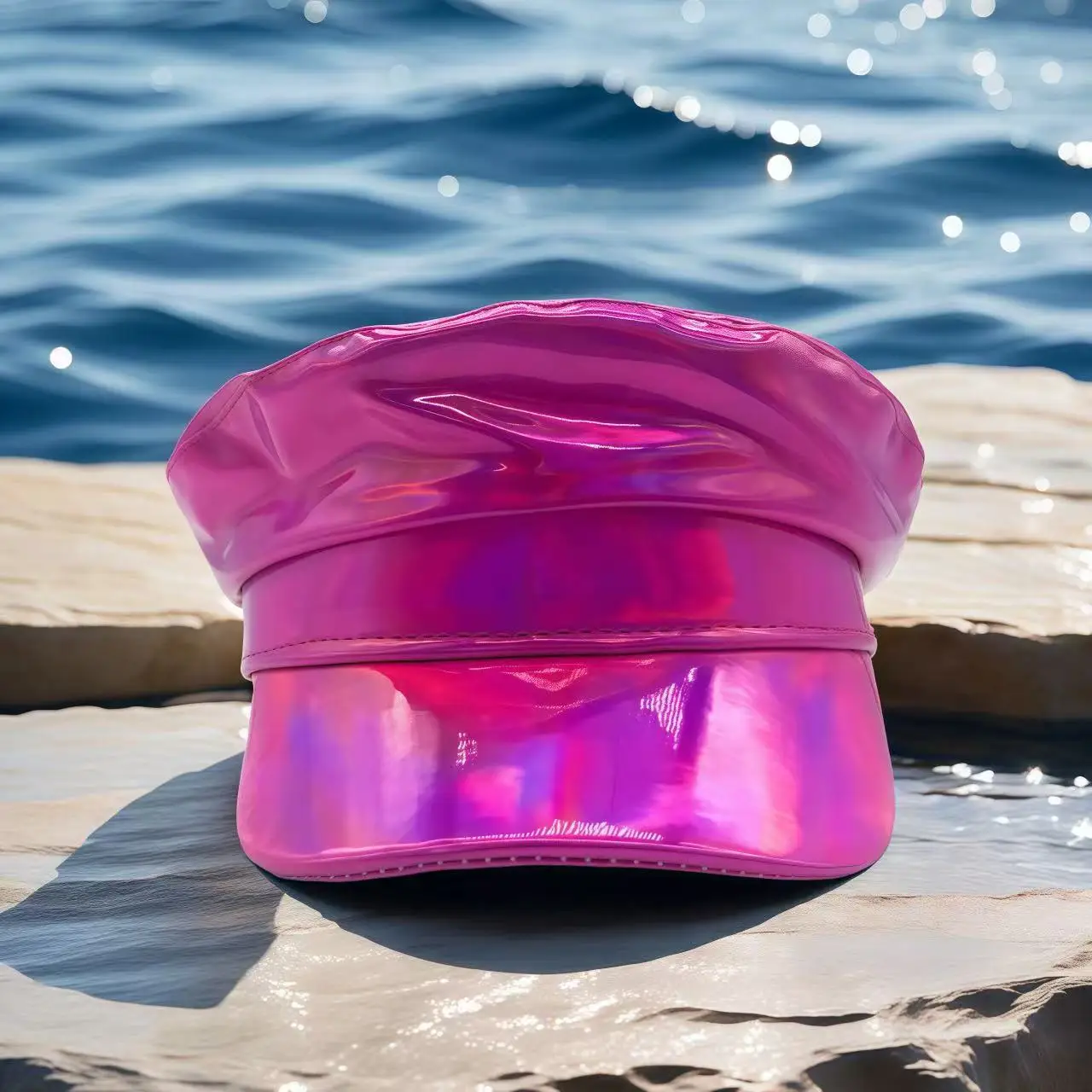 قبعة HongLuan بنمط مربعات حلوة وقبعة موزع الصحف للنساء، إكسسوارات نسائية تنكرية