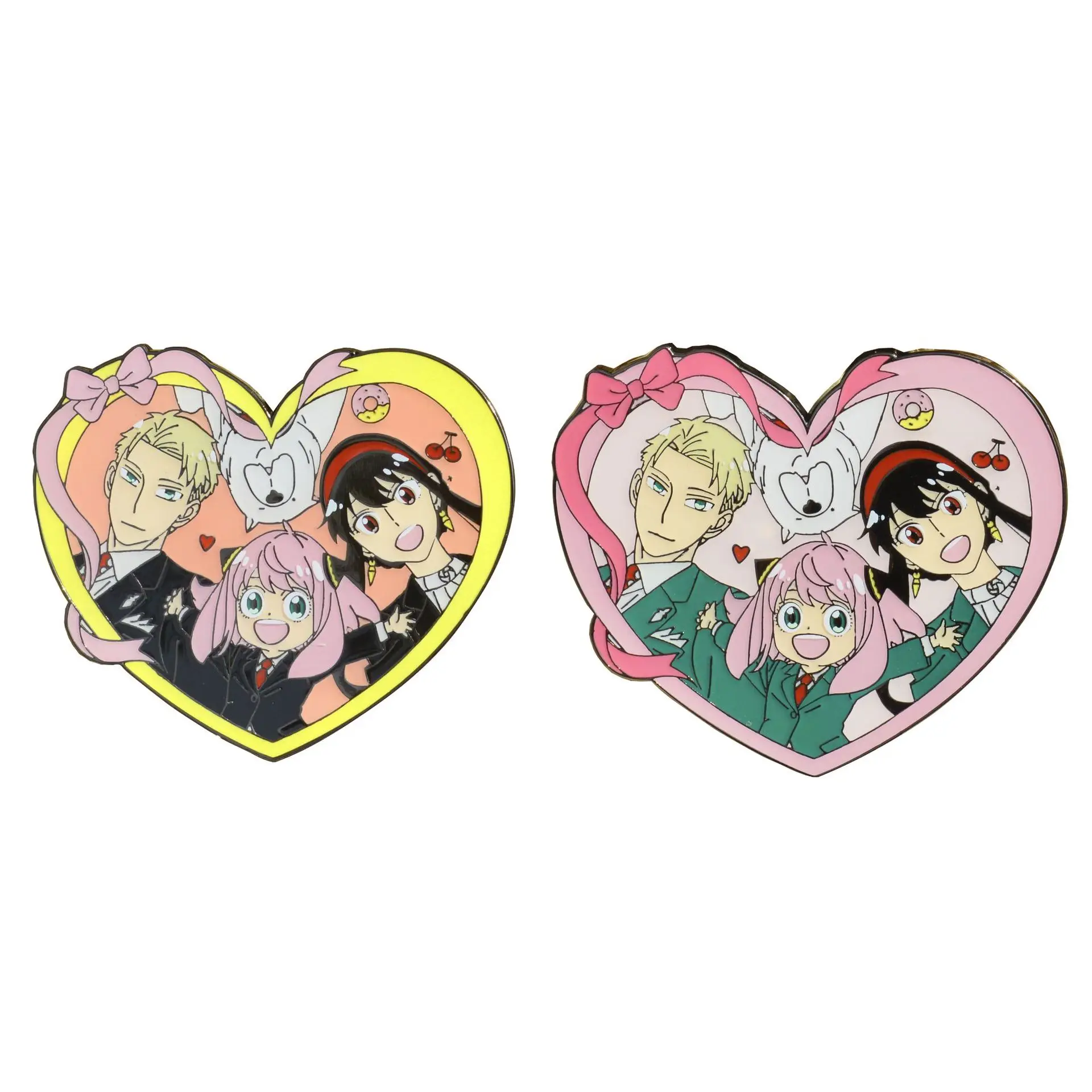 Anya Yor Loid Bond Badges Pendant Anime SPY×FAMILY Metal Pins Manga Brooches for Bag Backpack Clothing Lapel Cosplay Gift Decor view 5