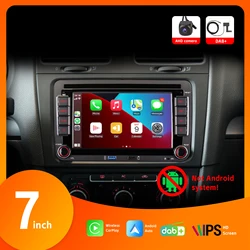 7Inch 2Din HD Car Radio Wireless Carplay Android Auto for VW Volkswagen Golf Polo Passat b7 CC seat Beetle Jetta Touran Skoda