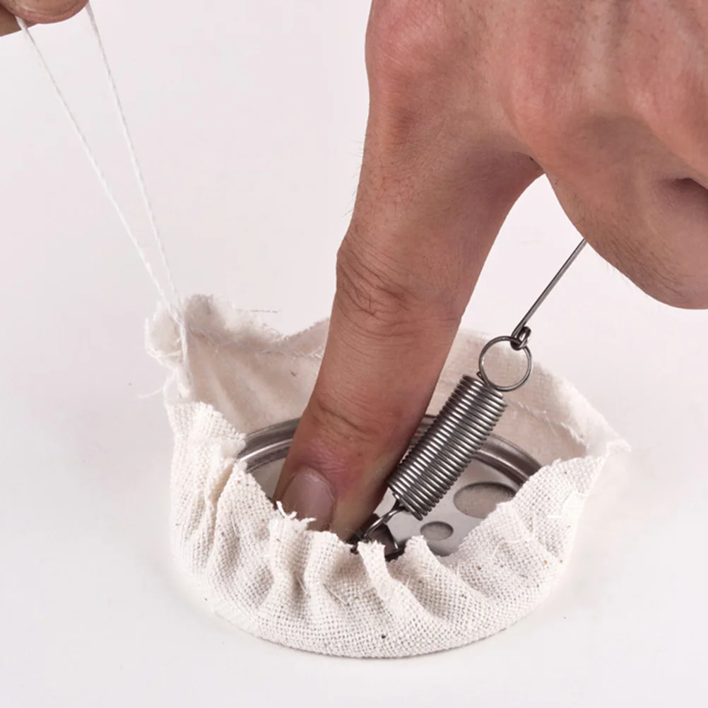 

20Pcs Coffee Pot Filter Cloth High-Quality Pure Cotton Eco-Friendly Uniform Pore Size Espresso Cloth Filter