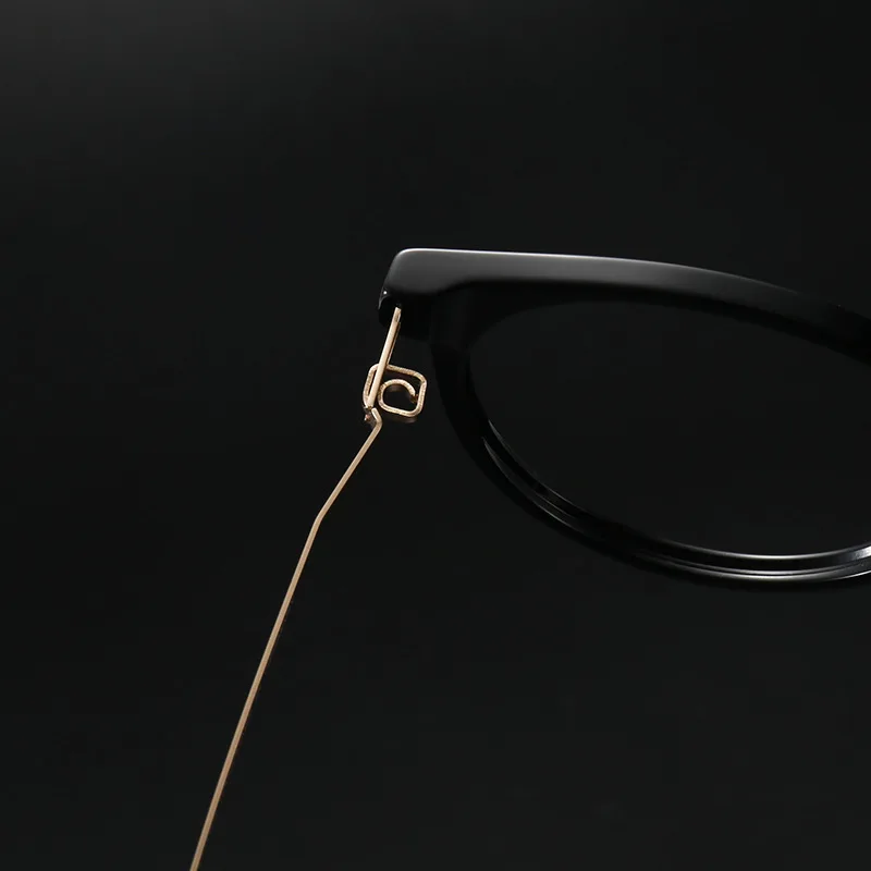 Hochwertige klassische handgemachte Acetat quadratische Brille Rahmen Frauen Männer Retro Brillen Myopie verschreibung pflicht ige optische Brillen